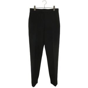 BOTTEGA VENETA 719723 Vkiv0 Hem Zip Compact Wool Long Pants Men's 44